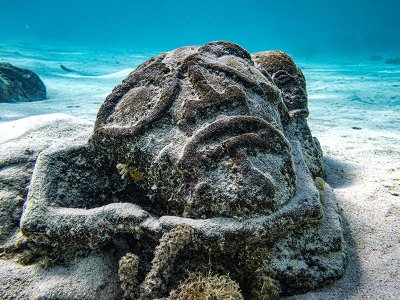 Heritage Submerged Tiki, Polynesia