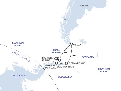 Crossing the Antarctic Circle Atlas Ocean Voyages