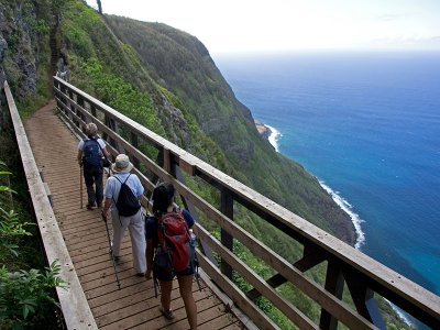 Trail Molokai, Hawaii