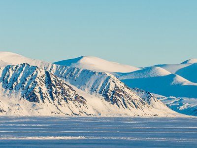 Greenland and outlet baffin island