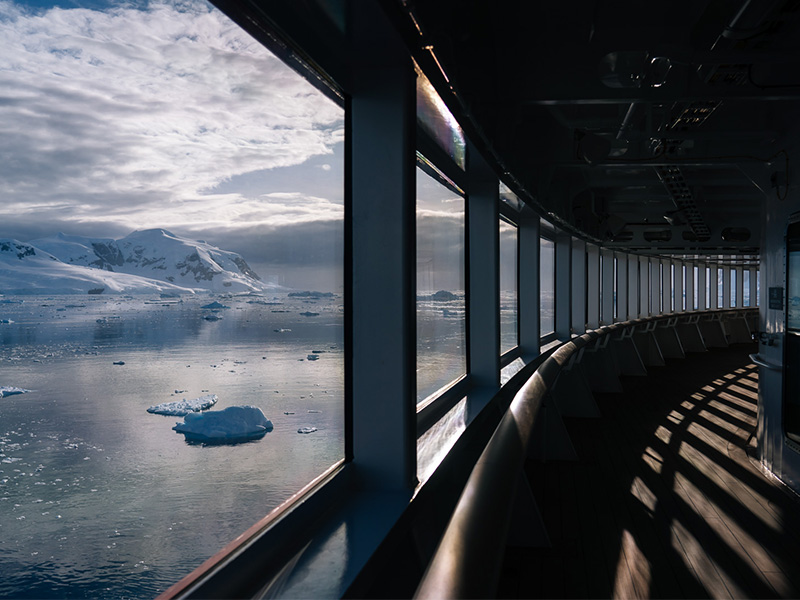 Lounge views from the ship © Kay Fochtmann