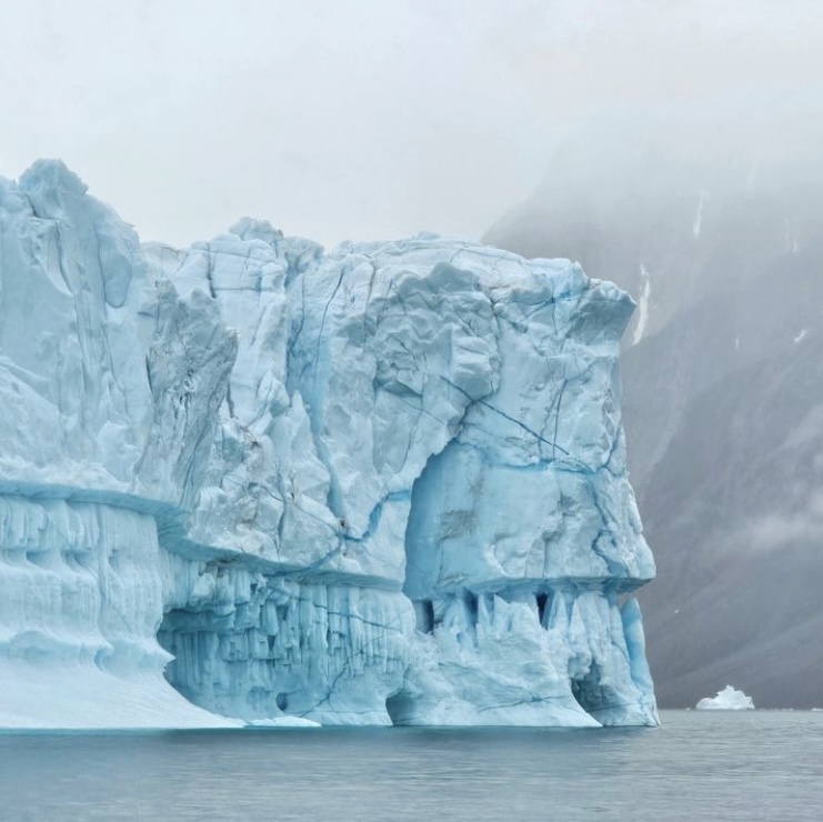 Huge iceberg image taken by Lucy